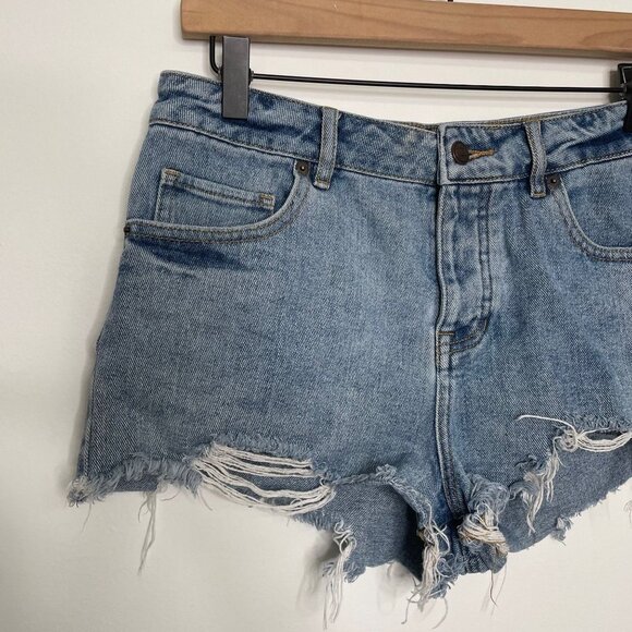 Brandy Melville Cutoff Denim Shorts Size 29 Cotton‎ - Picture 3 of 7